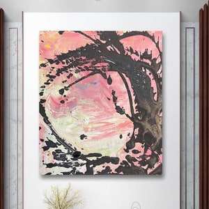 Ouroboros oil acrylic painting