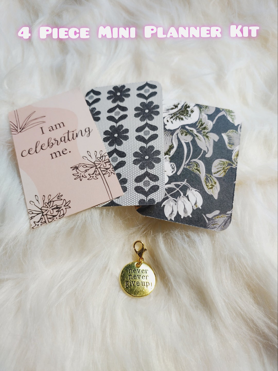 4 Piece Mini Planner Kit - Etsy