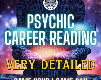 Detailed Carrer Tarot Reading, Money Tarot reading, Same Hour Psychic Reading with Tarot Cards, Professional Tarot Reading, Tarot Reading