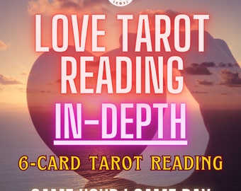 Detailed Love Tarot Reading,  Psychic Love Reading, Very Detailed Soulmate Reading, Deep Psychic Reading, Medium Reading, Twinflame Reading