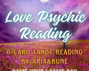 Same Hour Blind Love Reading without Questions, Same Day Blind Tarot Love Reading, Very Detailed Psychic Reading, General Spiritual Advice,