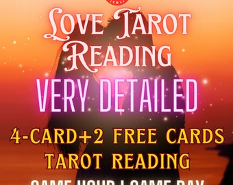 Detailed Love Tarot Reading for Relationships Love Tarot Reading Tarot Psychic Love Reading Soulmate Reading Ex Tarot Reading Same Day Tarot