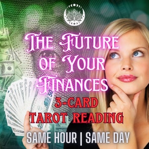 Lectura de tarot sobre el dinero Lectura de tarot de 3 cartas Lectura psíquica Lectura de orientación espiritual Lectura detallada del dinero