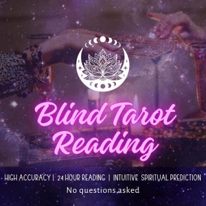 Blind lezen: hetzelfde uur, paranormaal tarotlezen, tarotkaarten, gemiddeld lezen, helderziend