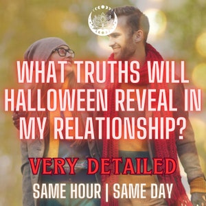 Reveal Their Feelings and Thoughts, Psychic Love Reading, Telepathy Insights, Love Reading, Same Day Reading, Halloween Love Reading