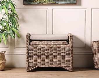 rattan cube, wicker basket ,woven chair, outdoor furniture box ,home decor modern