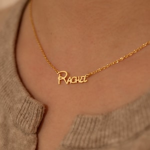 Collar con nombre de fuente de Disney personalizado, collar con nombre de niño personalizado, collar con nombre de niña, regalo de Navidad para niños, regalo para hija