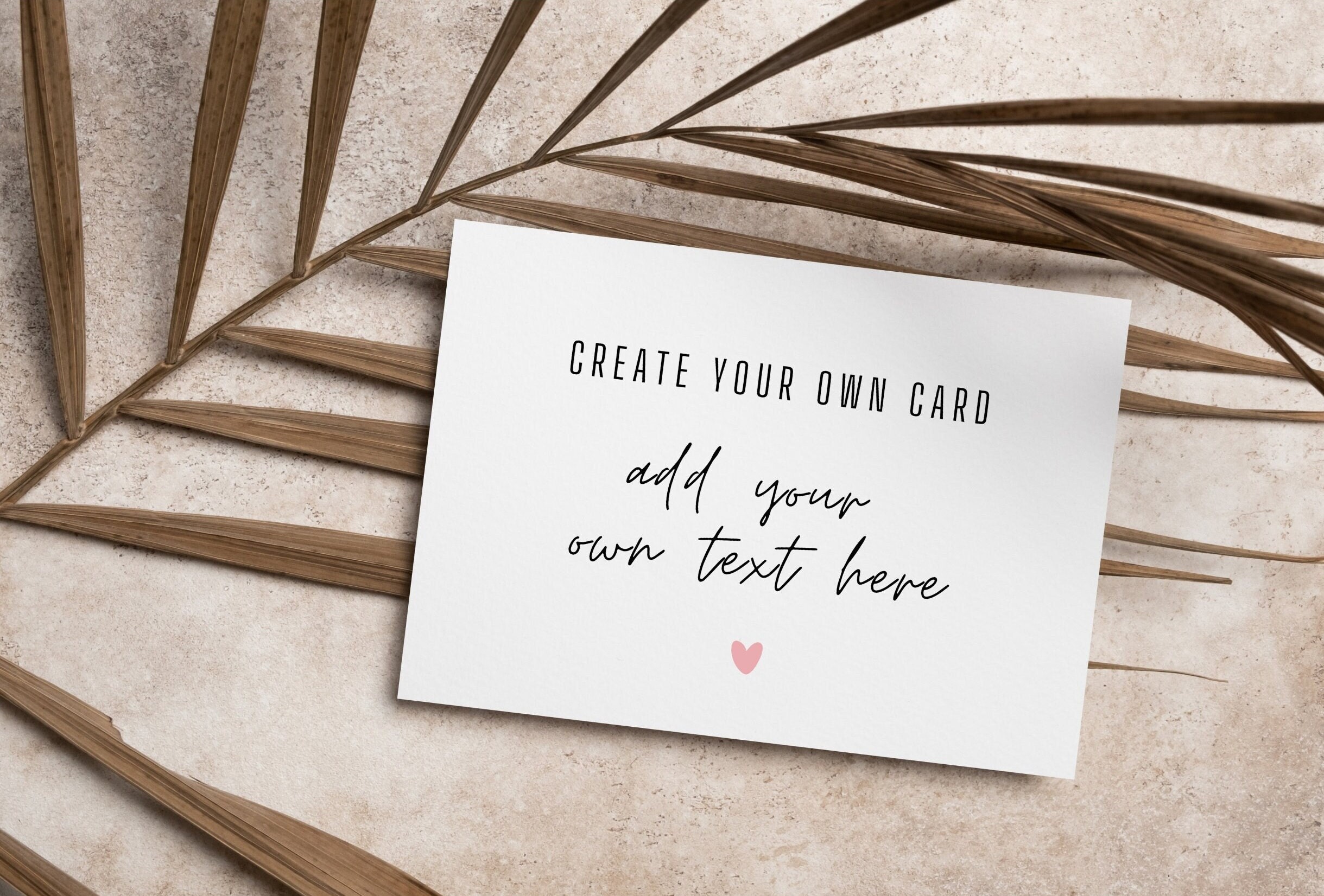 Custom Printable Card,personalized Card Download,customizable Digital ...