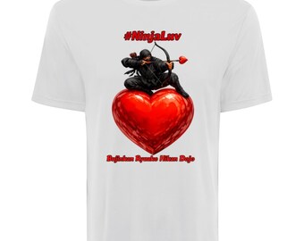 Bujinkan Ryuuko Hikan Dojo #NinjaLuv Valentine Dojo T-Shirt
