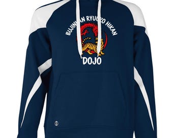 Bujinkan Ryuuko Hikan Dojo Dragon & Tiger Martial Arts Athletic Fleece Hoodie