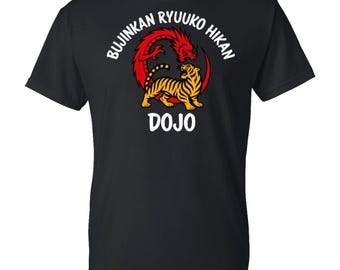 Bujinkan Ryuuko Hikan Dojo Short Sleeve  Dojo Shirt