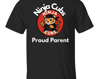 Ninja Cubs Parent T-Shirt – Bujinkan Ryuuko Hikan Dojo Martial Arts Shirt