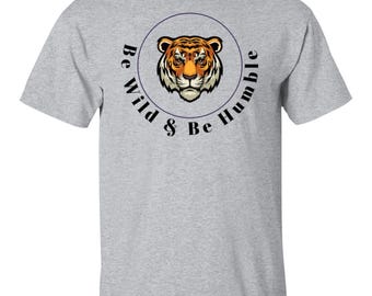 Tiger Graphic T-shirt – Be Wild Be Humble, Ryuuko Hikan Dojo