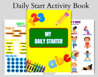 Daily Start Activity Book