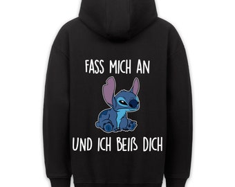 Ich Beiß Dich - Hoodie Unisex Rückendruck