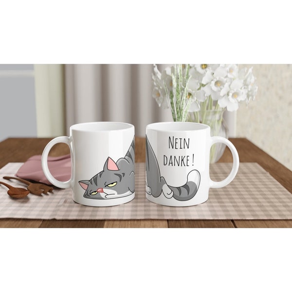 Katzen Tasse / Kaffeetasse / Keramik Tasse