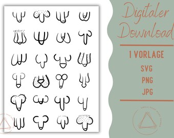 Penis Vorlage / Penis Poster /Digitaler Download /PNG/SVG/JPG