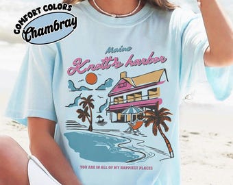 Happy Place Shirt, Emily Henry Book Shirt, Comfort Colors Tee, Book Lover Gift, Romance Reader Shirt, Bookish Merch