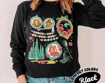 Wizard of Oz Shirt, Yellow Brick Road Comfort Colors Tee, Wicked Musical T-Shirt, Emerald City, Red Slippers, Dorothy Gale Broadway Gift