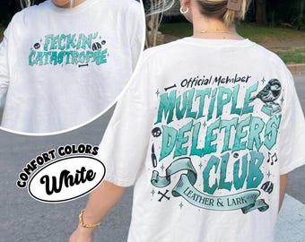 Multiple Deleters Club Shirt, Feckin Catastrophe Tee, Dark Romance Bookish Shirt, Comfort Colors Gift, Brynne Weaver Fan