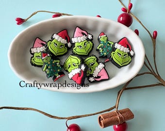 Focal Bead Christmas Mean One, Bead for Pen Bracelet Necklace or  Keychains, ships fast