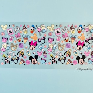 Starbucks and Mickey UV-DTF cup Wrap – Confidently You Creations