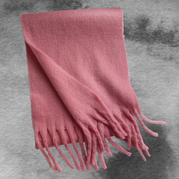 Ladies Wool Blend Cashmere Scarf. Soft Large Thick Warm Luxury Wrap Women's Scarves & Shawls Pashmina Style winter women scarf.