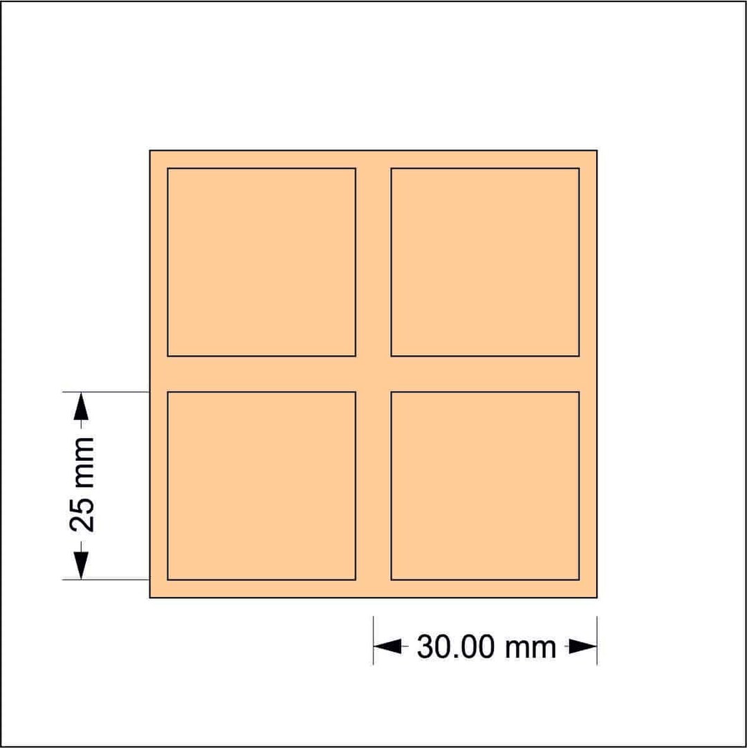 25mm To 30mm Square Base Conversion Movement Trays – Warhammer Old School