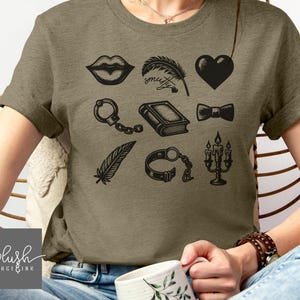 Smutty gifts Shirt Bookish Romance Tee Spicy Book Shirt BookTok Smut Lover Top Cute Reader Gift Dirty Book lover gift for smutty reader gift