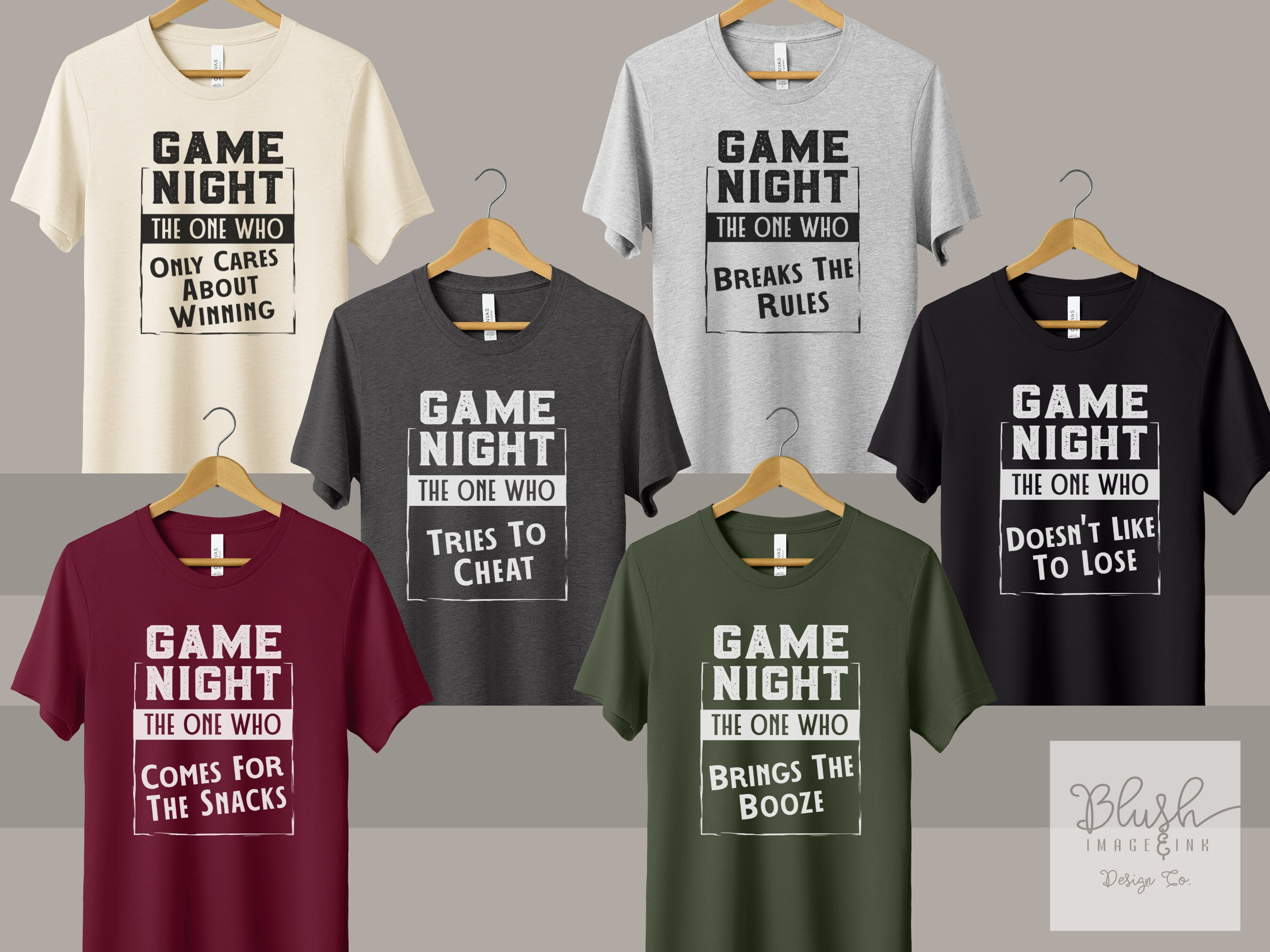 Game Night Shirts for Family Game Night Matching Shirts for