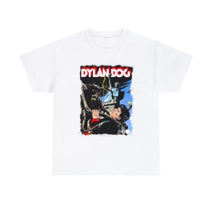 Maglia Dylan Dog: Eleganza Fumettistica da Collezione - Acquista la Tua t-shirt Esclusiva del famoso Fumetto che ha segnato un epoca!