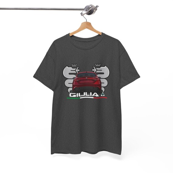 Alfa Romeo Giulia Quadrifoglio T-shirt, Italian Sports Car, Car