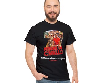 Horse Fever Movie T-shirt Tribute to the Great Gigi Proietti