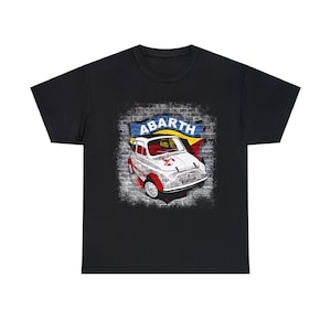 Fiat 500 T Shirt - Etsy
