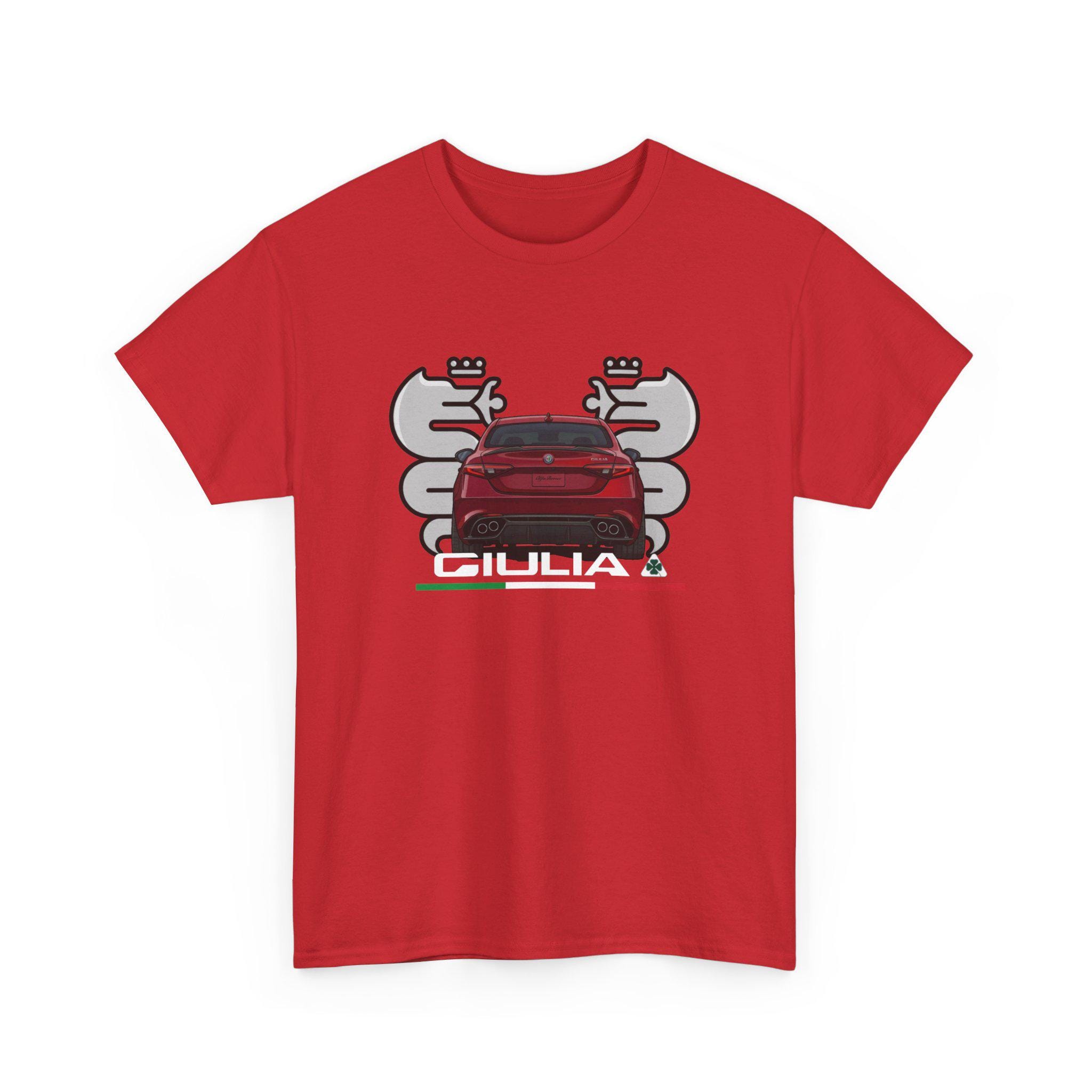 Alfa Romeo Giulia Quadrifoglio T-shirt, Italian Sports Car, Car