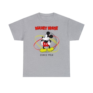 maglia topolino - cartone animato disney Mickey Mouse 1928 - fumetto vintage