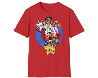 Vintage Yatterman Japanese Anime Television Series T Shirt Large Size