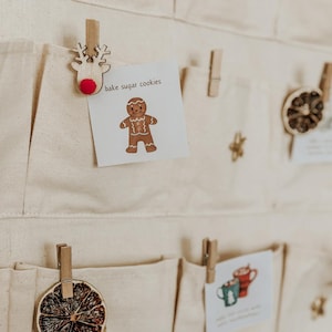 Activiteitenkaarten voor kerstmis | Afdrukbare activiteitenkaarten, dagelijkse aftelkalender voor kerst voor kinderen, mindful familietraditie,