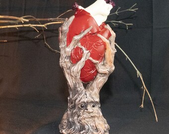 Sculpture Anatomy Treant Heart Statue Fear Sculptures and Figurines Decor