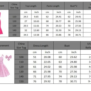 Girls New Movie Barbi Costume Margot Robbie Barbe Pink TopTrousers Kids Halloween Cospaly Children Clothes image 8