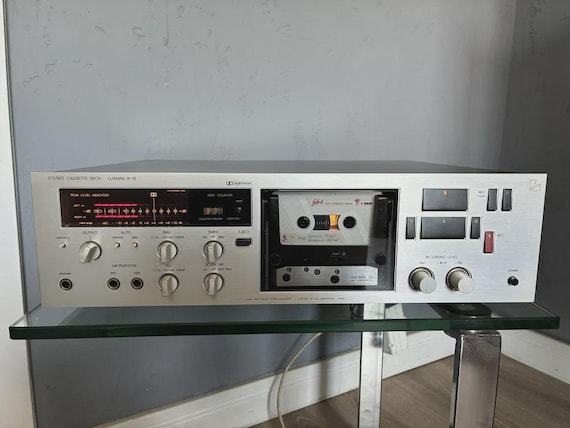 Luxman K-10 Stereo Cassette Deck – Vintage Hi-end (1970s/1980s) - Etsy