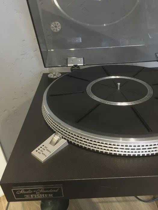 Fisher MT-6225 Direct Drive Turntable – Vintage Studio Standard - Etsy