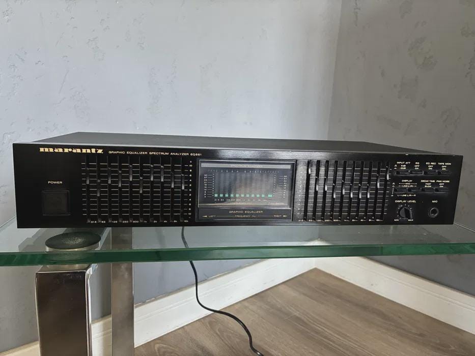 Marantz EQ551 グラフィックイコライザー 本体 Marantz EQ551 Graphic Equalizer – Vintage Spectrum Analyzer - Etsy