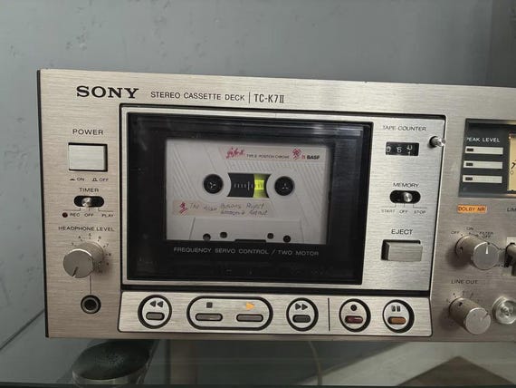 Sony TC-K7II Stereo Cassette Deck – Vintage (1970s) - Etsy