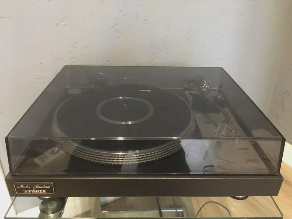 Vintage 1980's Fisher Studio Standard système stéréo maison