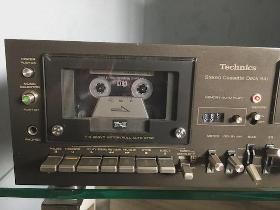 Technics RS-641 Stereo Cassette Deck – Vintage Hi-end - Etsy