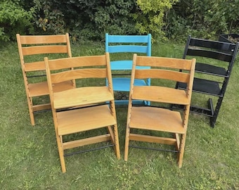 Cadeira Stokke Tripp Trapp - Design de Peter Opsvik, Noruega Retro Vintage