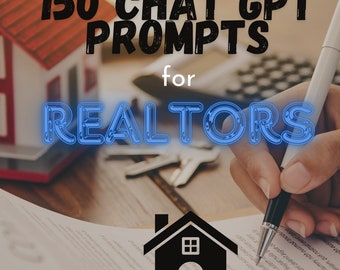 chat gpt prompts, chat gpt prompts real estate agent