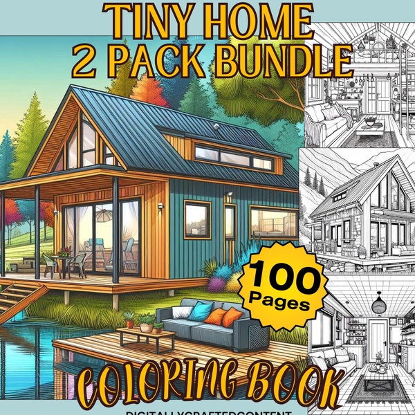 Printable Tiny Homes Etsy UK