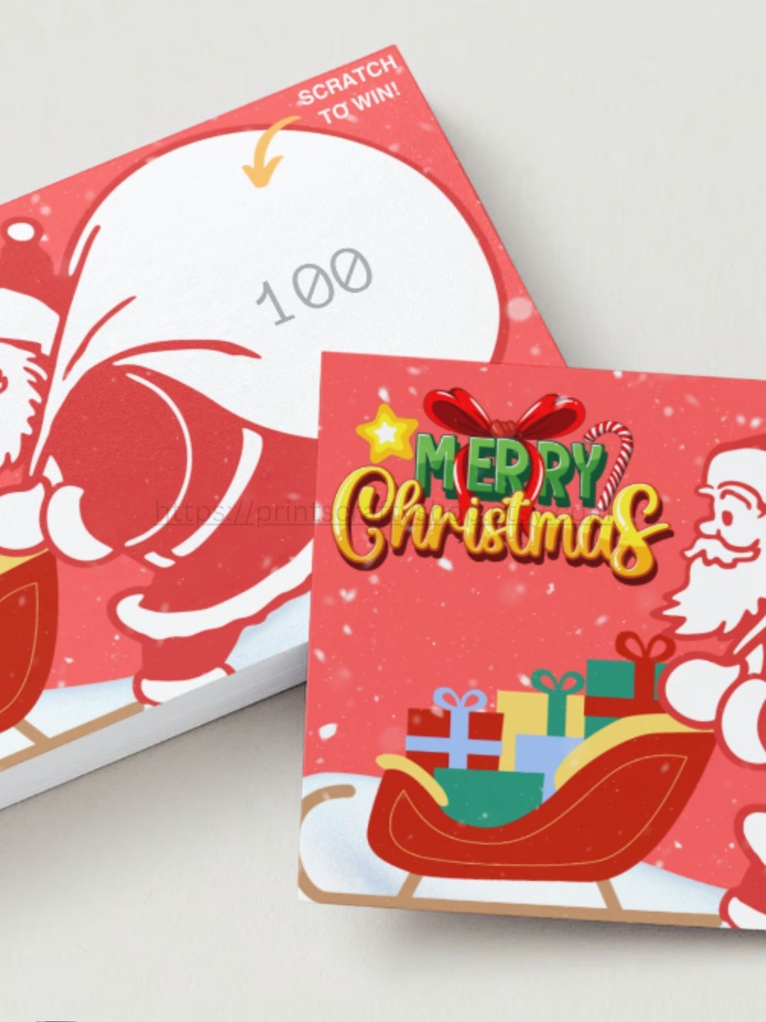 DIY Scratch Card Custom Scratch Card Party Games Etsy